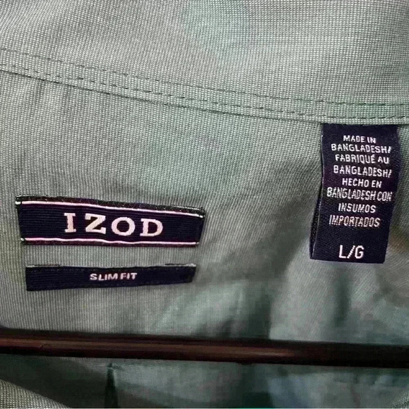 Izod button down. Slim fit. Size L - Picture 4 of 4